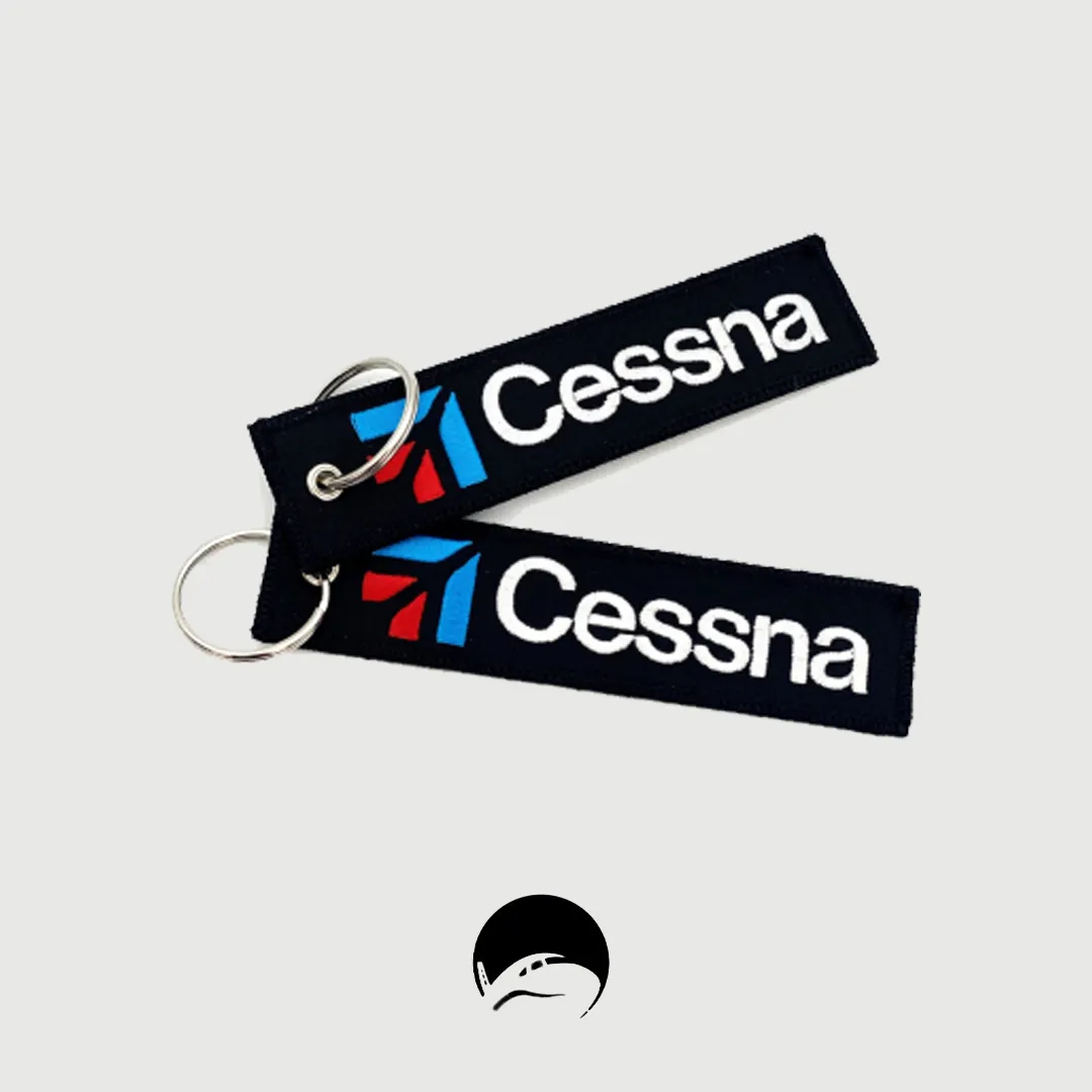 Llavero Cessna Negro
