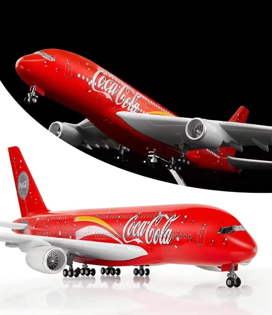 AVION ESCALA A380 COCA COLA 46 CMS Fly Store Gt avion-escala-a380-coca-cola-46-cms-fly-store-gt