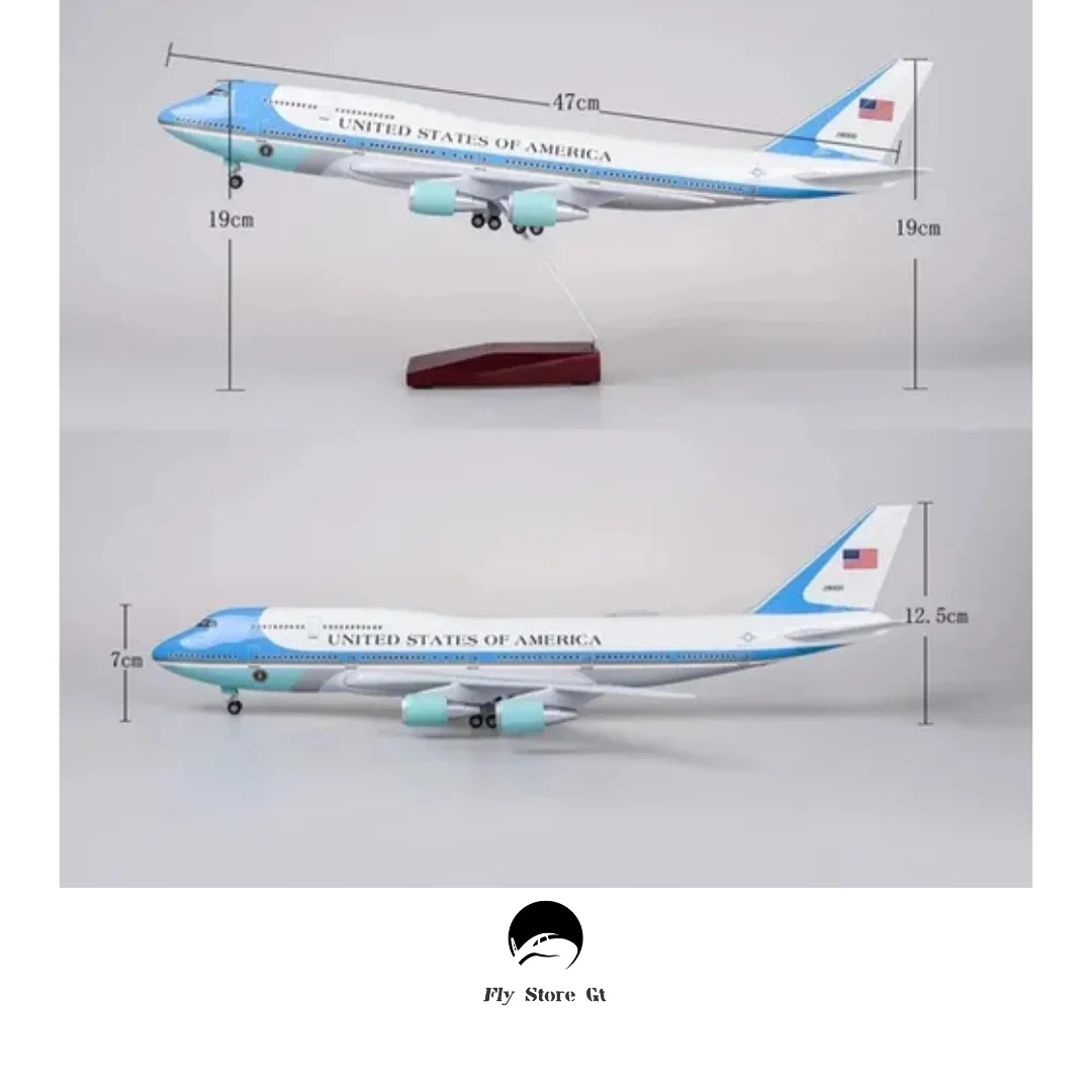 AVION ESCALA B747 AIR FORCE ONE 42-47CM