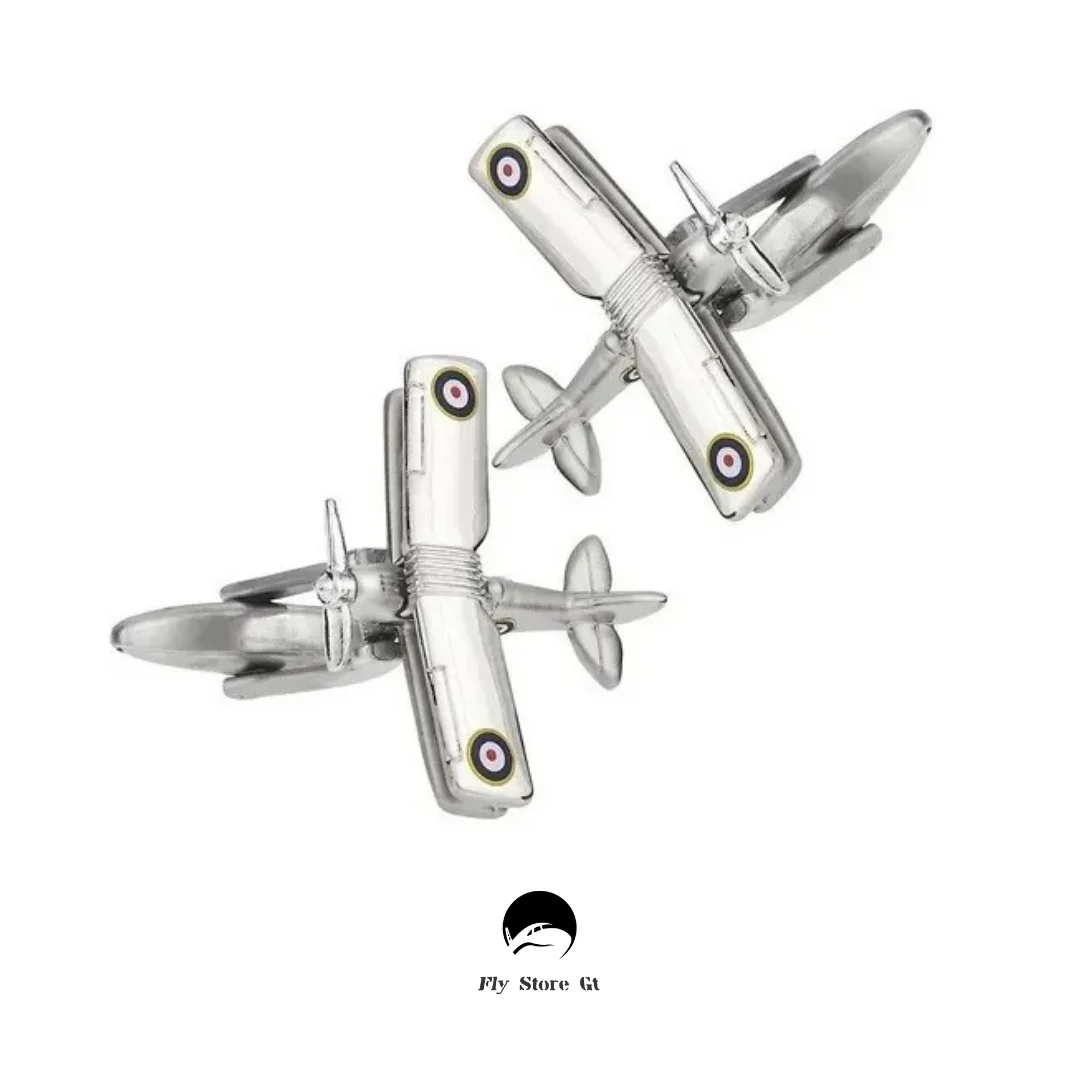 Mancuernillas Avion Acrobatico