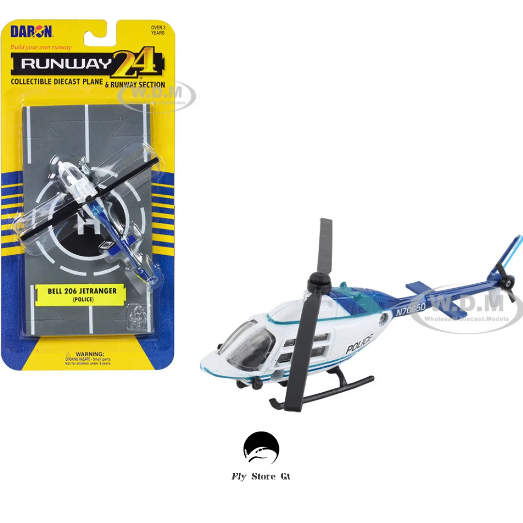 BELL 206 JETRANGER POLICE RUNWAY