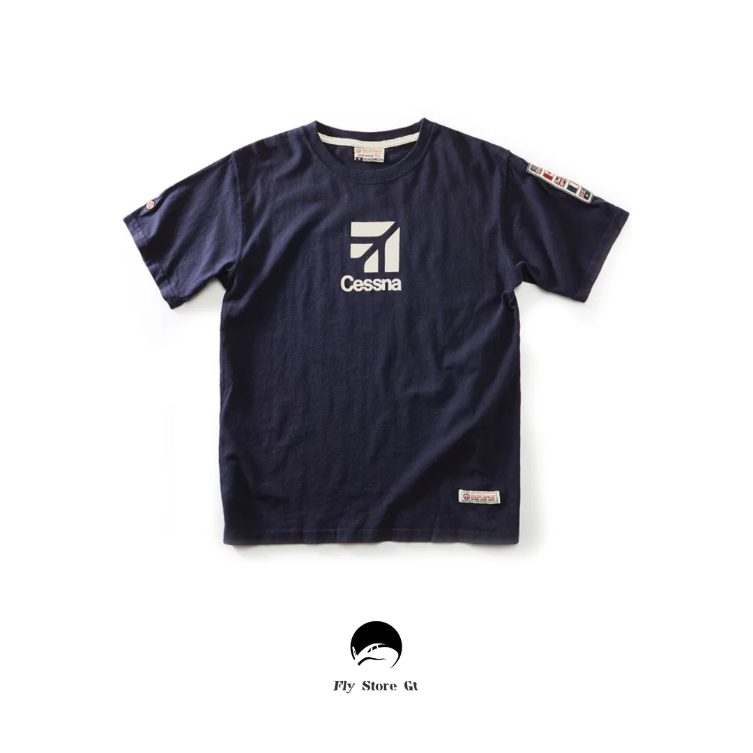 RED CANOE PLAYERA AZUL CESSNA