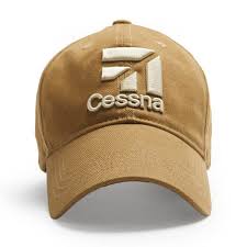 Gorra Cessna KAKI RED CANOE